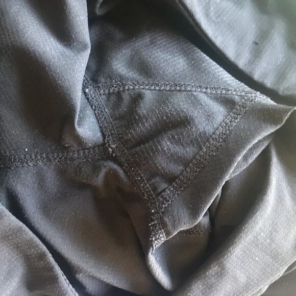 Tangerine Cropped Black Mesh Insert Athletic Pants Women’s Size Medium - Picture 7 of 8